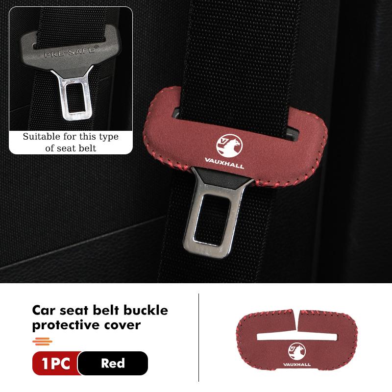 

For Vauxhall Car Seat Belt Buckle Protector Cover Anti-Scratch Accessories VXR Astra Tigra Zafira Vectra Sign