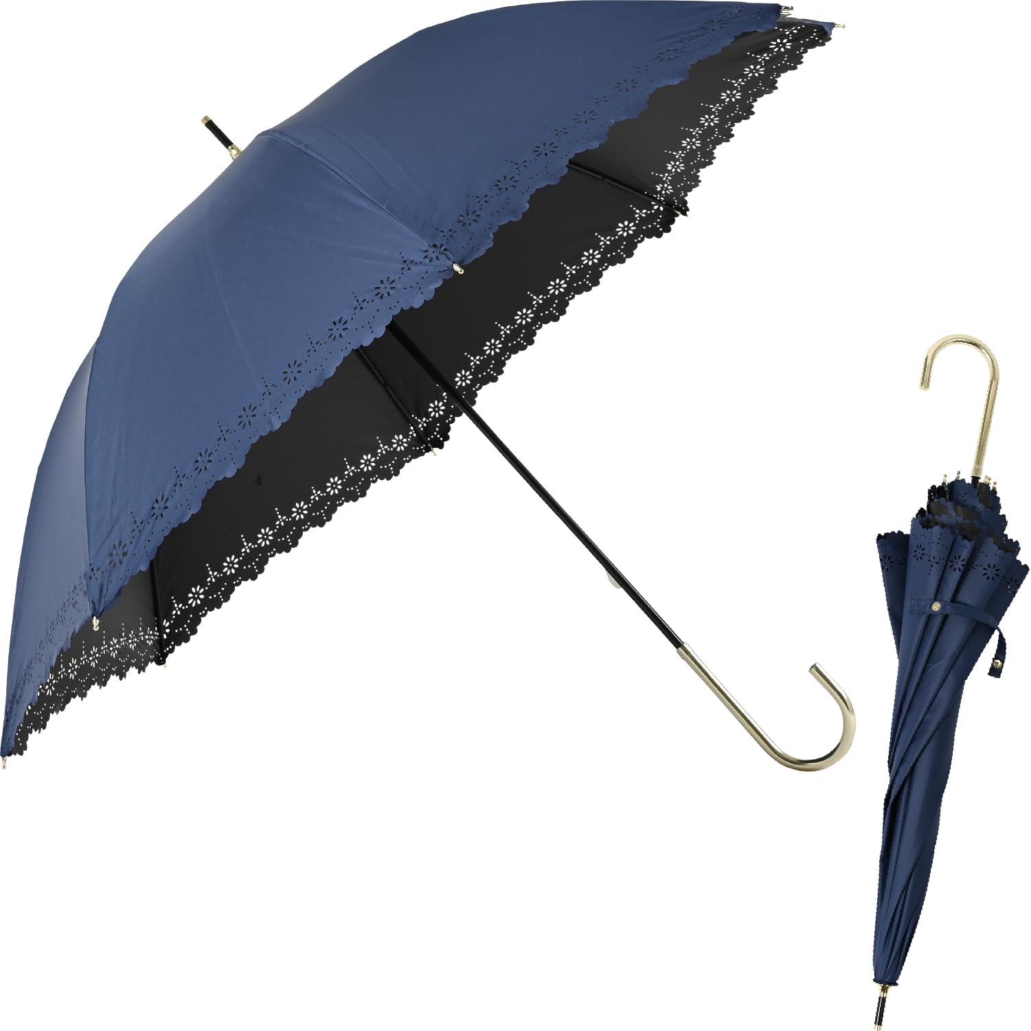 

Зонт-парасоль длинный с защитой от УФ-лучей для солнечных и дождливых дней, затеняющий, легкий, защита от УФ-лучей или повышенная защита от жары, теплоотражающий зонт-парасоль с цветочным кружевом