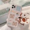 Milk Tea Bear 16 Apple 15 Mobile Phone Case IPhone 13 Pro Applicable 8plus All Inclusive 14 Soft 11 Sets Xs Max