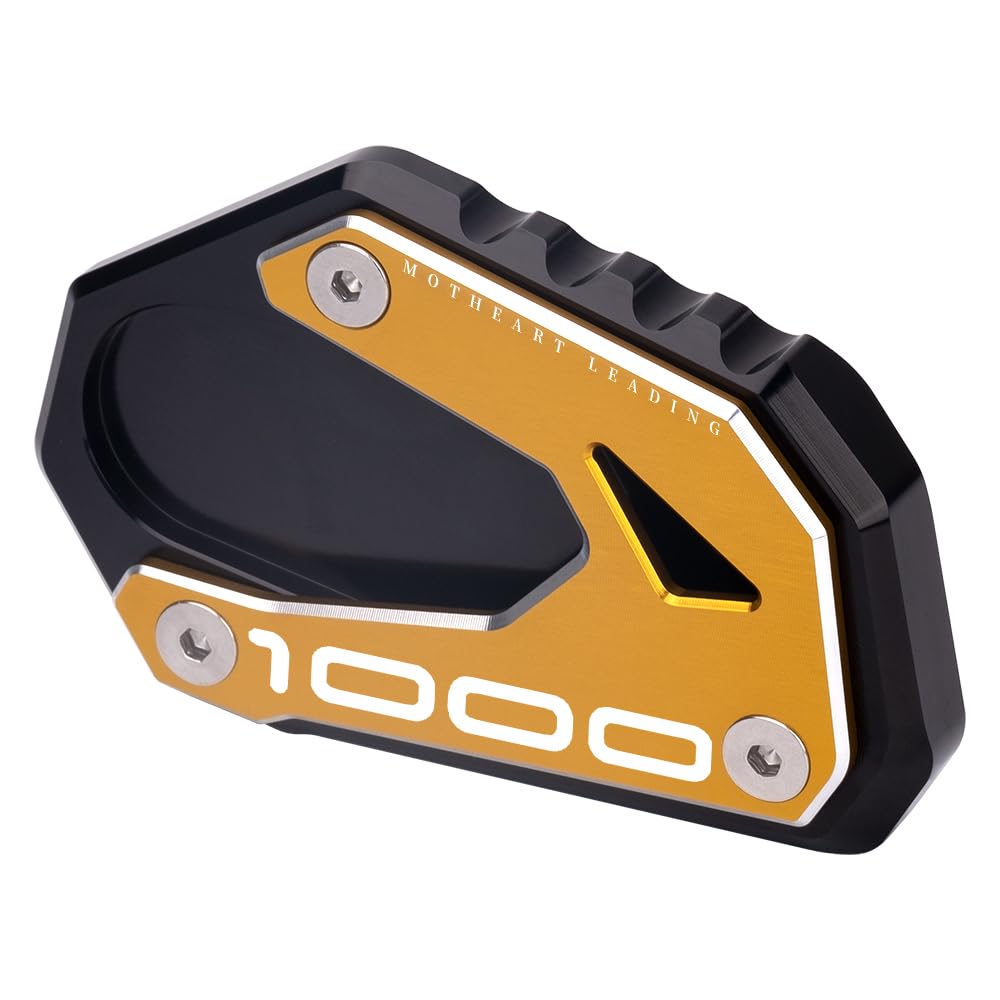 

MotHeart Aluminum Side Stand Plate for GSX-S 1000 2015-2024 GSX-S 1000F 2015-2020 GSX-S 1000GT золотий