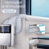 Easy Installation Design AC Insulated Hose Cover Air Conditioner Hose Cover  Duct Vent