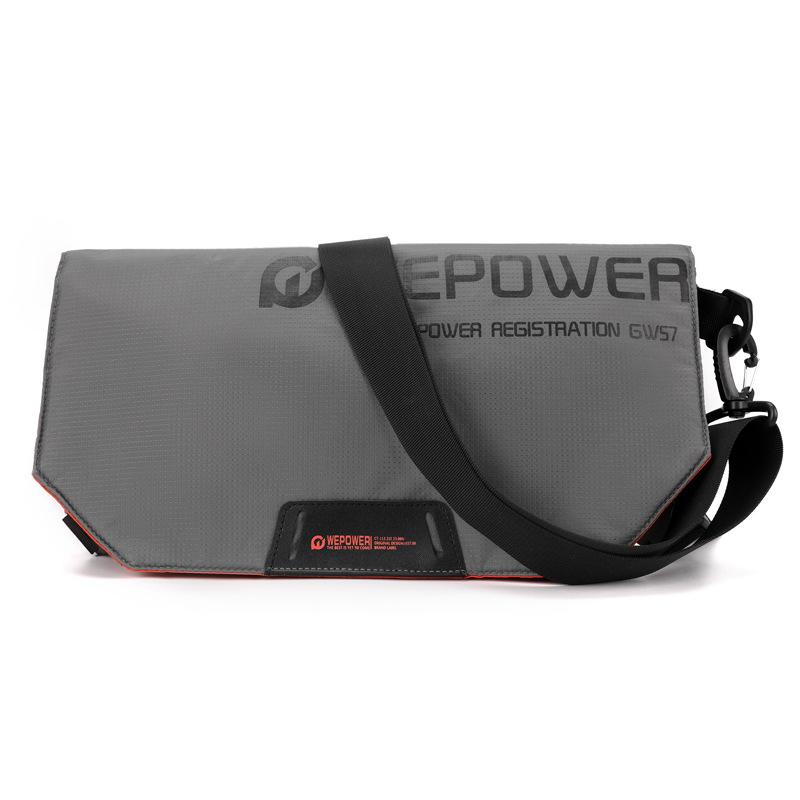 WEPOWER Multifunctional Large Capacity Crossbody Bag Casual Premium Shoulder Bag Men's Breast Bag Small Satchel