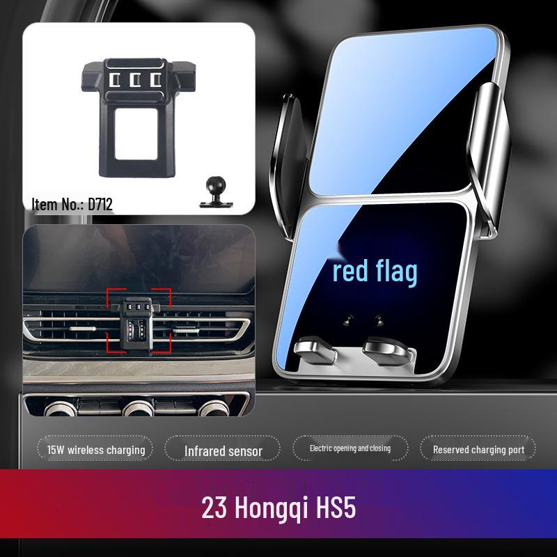 26 Models: Red Flag H5, HS5, HS7, HS9, H9, EQM5, H6, HS3 Car Phone Holder
