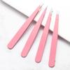 Flat-Tipped Multi-Use Tweezers for Hair and Beard Removal, Eyebrow Plucking, and False Eyelash Clipping