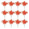 2/3/4/5/6/12Pcs Fall Artificial Flower 7 Fork UV Resistant Fake Flower Home Wedding Party Table Centerpiece Indoor Outdoor Faux Bloom Decoration