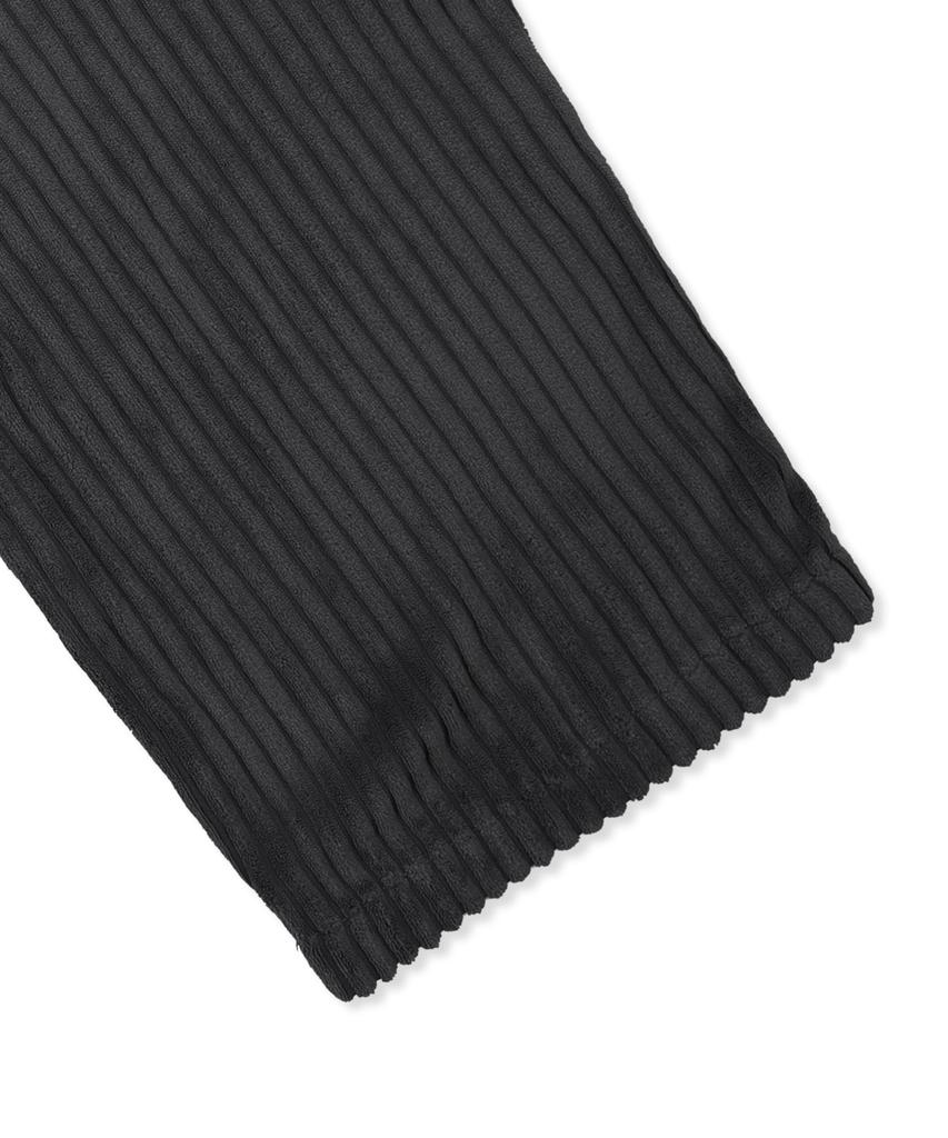 GLACK Gp152 Big Corduroy Easy Pants (Black)