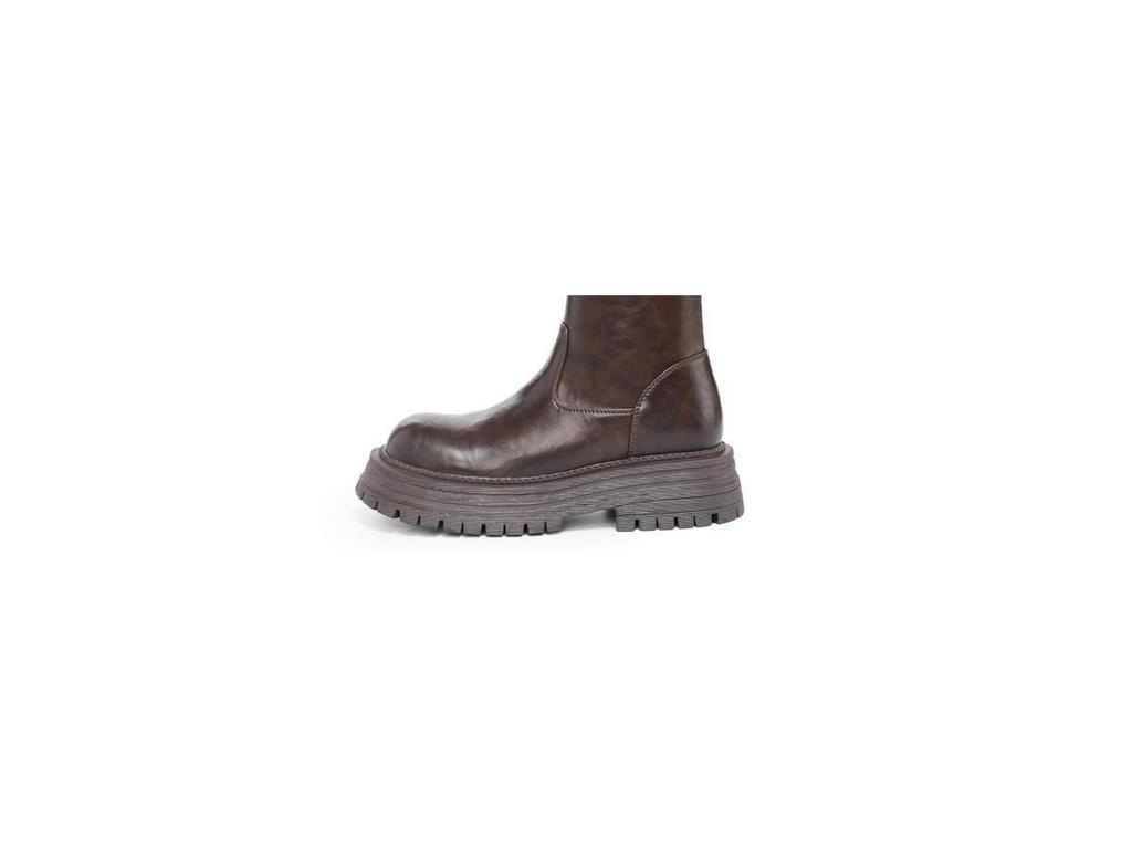 Women's Thick-Soled Retro Over-the-Knee Knight Boots - Autumn/Winter Fashion Martin Boots