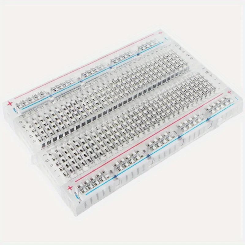 1 Set Breadboard Jumper Wires 40Pin 10CM Male to Male Dupont Wire 400 Point Breadboard For Arduino DIY Kits