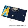En Key Case 5 Rows Genuine Leather 533602 LANVIN En Bleu Key Ring Included Cowhide Blue [LANVIN Bleu] Men's [17]