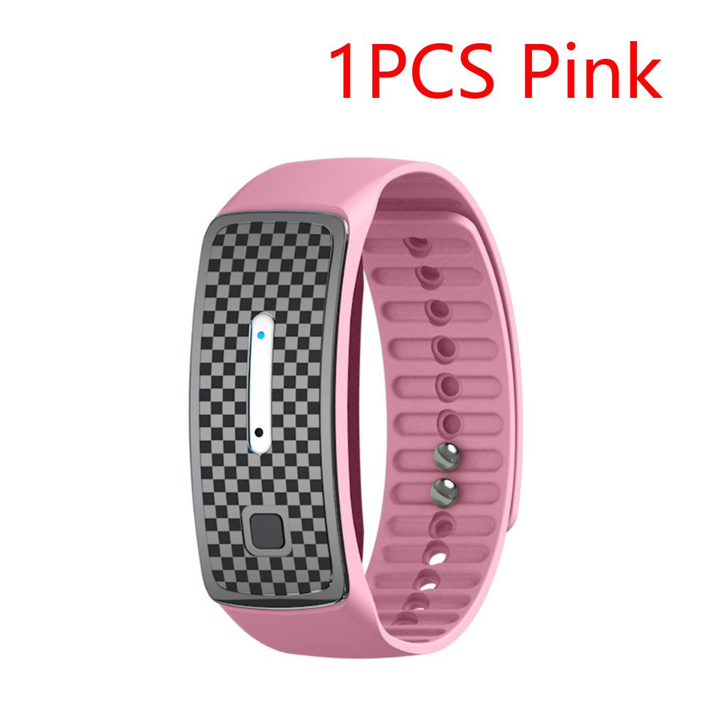 Ultrasonic Mosquito Bracelet Portable Electronic Mosquito Repeller Anti-mosquito Bracelet Watch for Outdoor Activity