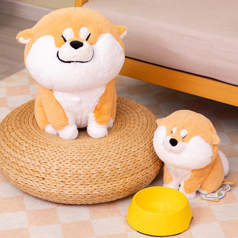 

Genuine Shiba Inu Goji Berry Plush Toy: Stuffed Animal Pillow Doll Gift 24cm