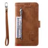 Portafoglio con Zip e Porta Carte Custodia in Pelle per Xiaomi Redmi Note 15 Pro Plus 14 13 12 11 14C 13C Borsa Flip RFID Tasca Cavalletto Flip Cover