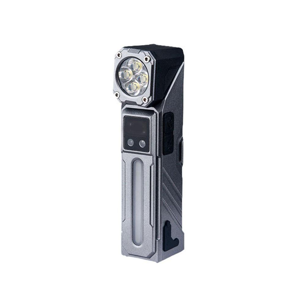 

High Power Work Lamp Rechargeable Headlamp Clip Light RGB Torch Fishing