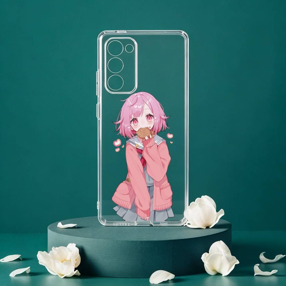 O-Oreimo-MO A-Anime Phone Case For Samsung Galaxy S24 S25 S23 S22 S21 Plus S24 S25 Transparent Cover Case