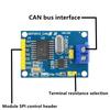 Module de carte de bus CAN MCP2515 Récepteur TJA1050 SPI Pour microcontrôleur 51 ARM Nouveau Module CAN MCP2515