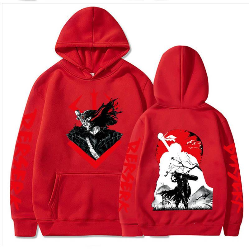 Berserk Guts Retro Streetwear Hoodie