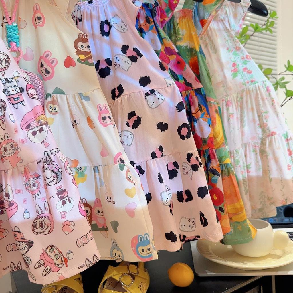 New Arrival: Cute Floral Summer Dress for Baby Girls – Comfortable, Daily Wear Skirt