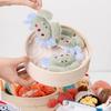 Cute Seafood Plush Toy Keychain Kawaii Shellfish Lobster Small Fish Stuffed Animal Crab Bag Pendant Kid Gift Ocean Creature Doll