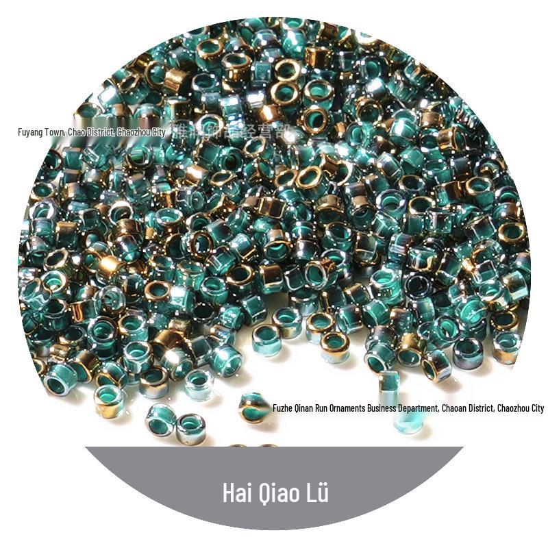 Perle di Vetro Riso Mezzo Oro 2,5 mm Stile Antico per Gioielli Fai da Te Fatti a Mano