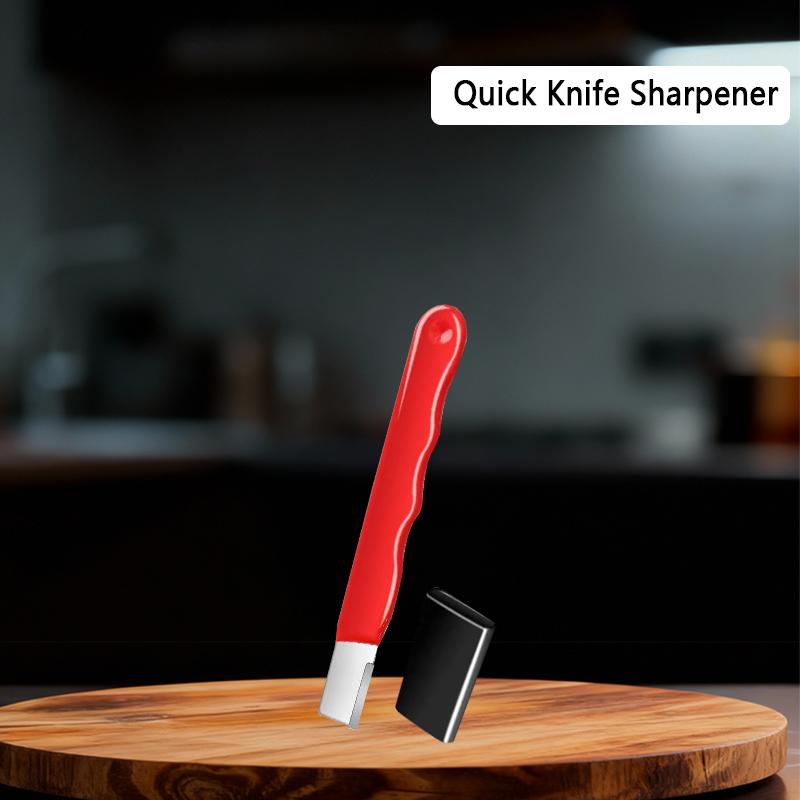 

3-Stage Kitchen Knife Sharpener Quick-Sharpening Multi-Purpose Manual Whetstone for Chef s Knives Scissor Knife Sharpening L