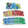 UNQHI Acrylic Waterproof Material Board Game - Suitable For 2 To 10 Players, Ages 7 And Above. A Color And Number Matching Card Game.