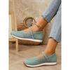 Women's Openwork Sneakers 2025 Summer Oversized Casual Flats Round-Toe Perforated Shoes