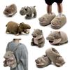 Cute Angry Baby Hippo Doll The Bouncy Pig Hippo Doll Plush Toy  Sofa Ornament