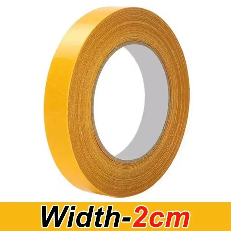 Double Sided Traceless Tapes High Viscosity Cloth Base Grid Waterproof Carpet Adhesive Fiber Gummed Tape Strong Sticky Strips 10mm/20mm/30mm/40mm/50mm