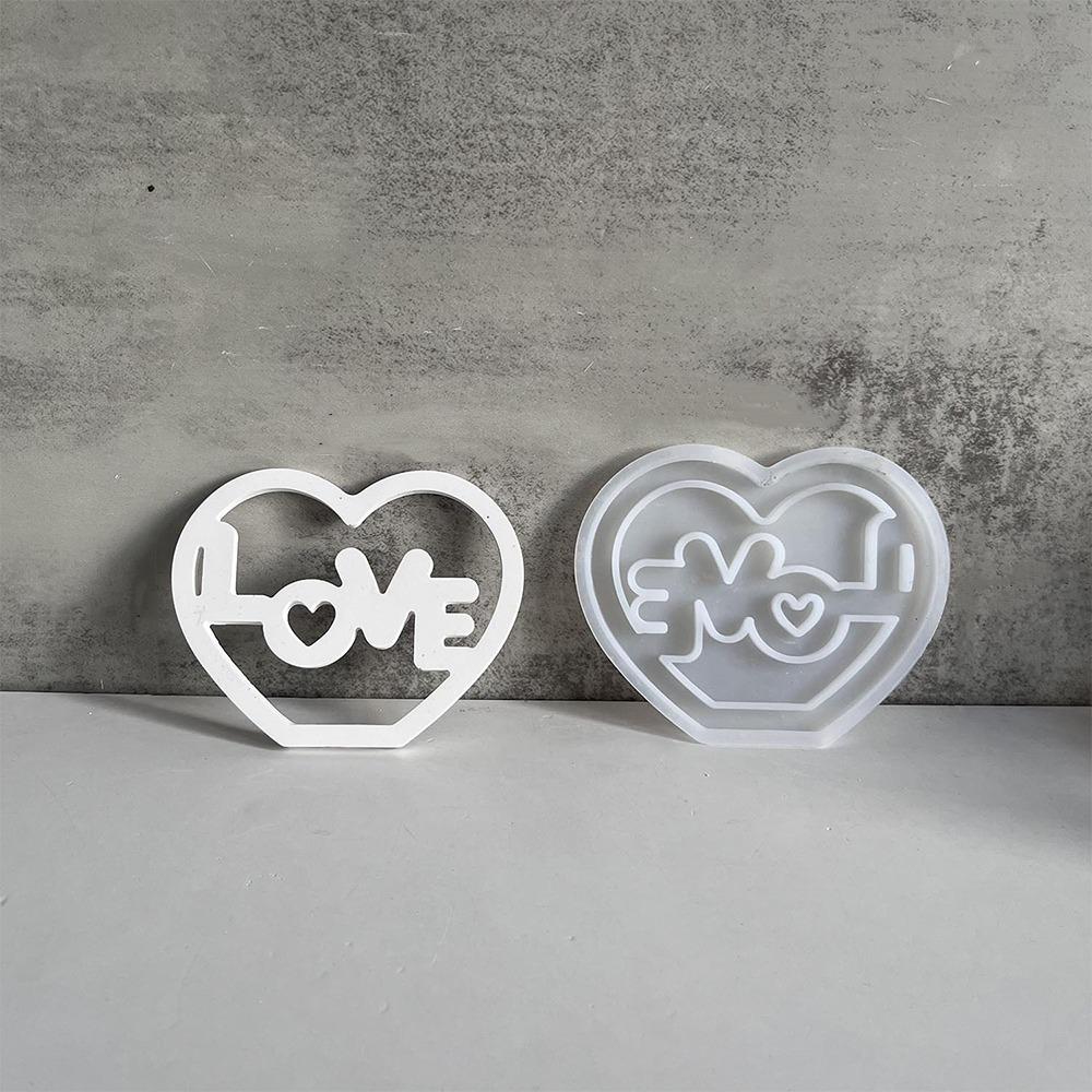 Hollow Atmosphere Lamp Mold DIY Crafts Mama Letter Love Mold  Party Favors