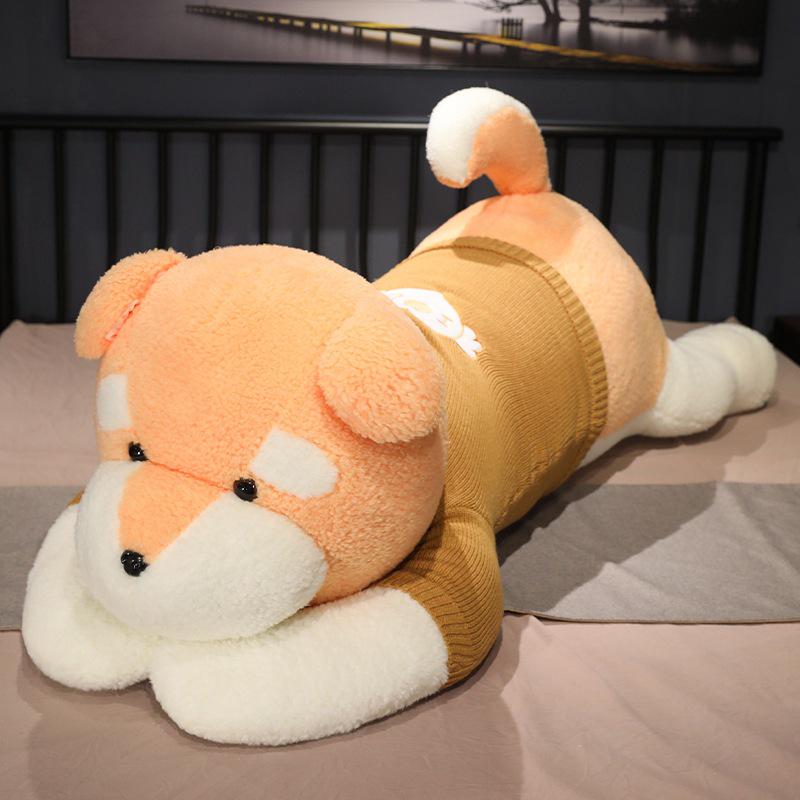 Niedliches Hundeplüsch Schlafkissen - Welpenpuppe Geschenk für Mädchen