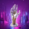 Resin Simulated Robot Hand Sculpture Model Mechanical Hand Staute  Halloween Holiday