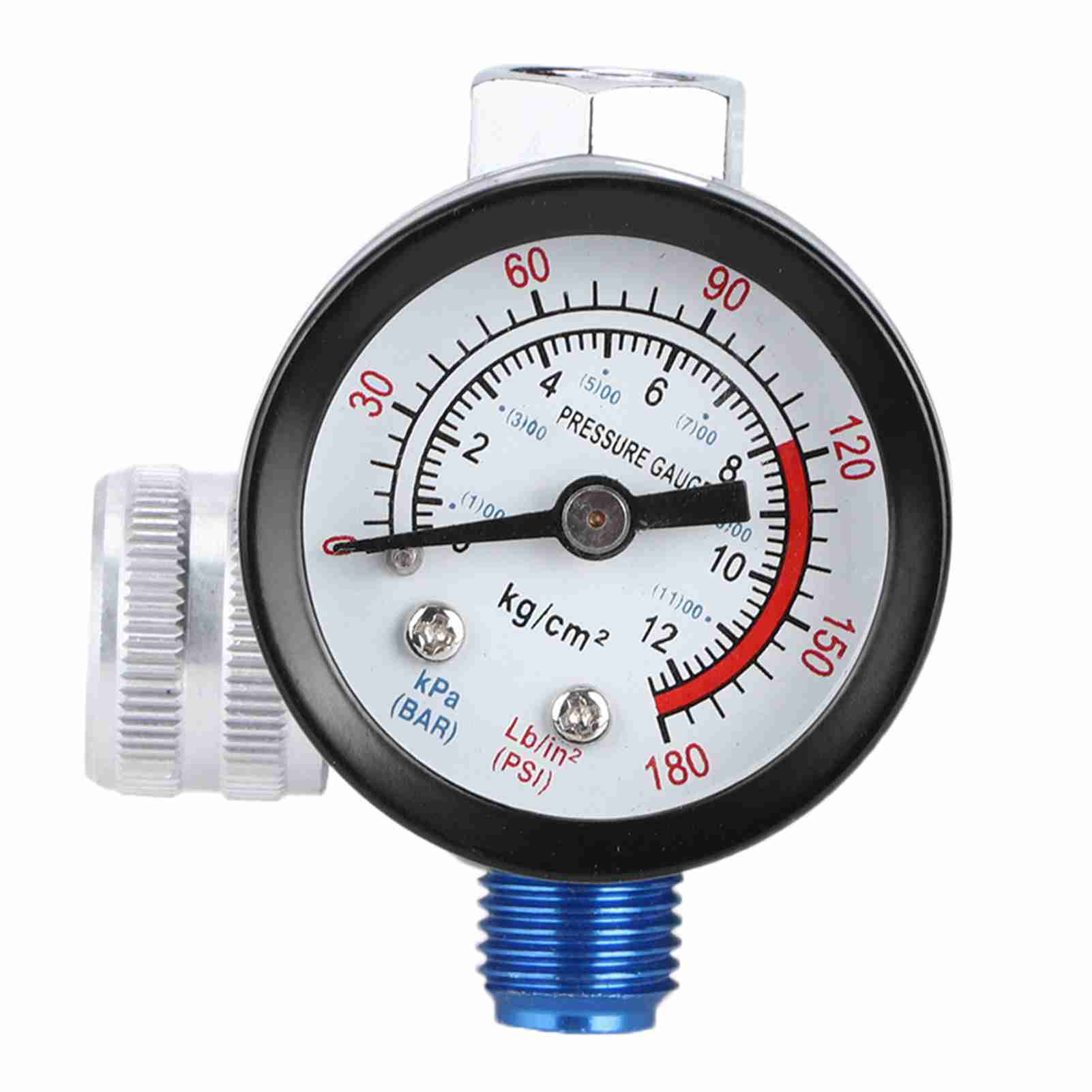 

Air Pressure Regulator Gauge Aluminium Alloy Adjustable Spray Gun Air Tool G1 4