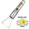 New White Laser Bright Flashlight P50 Outdoor Camping Multi-function Hook Rechargeable Atmosphere Camping Lamp Portable Lighting