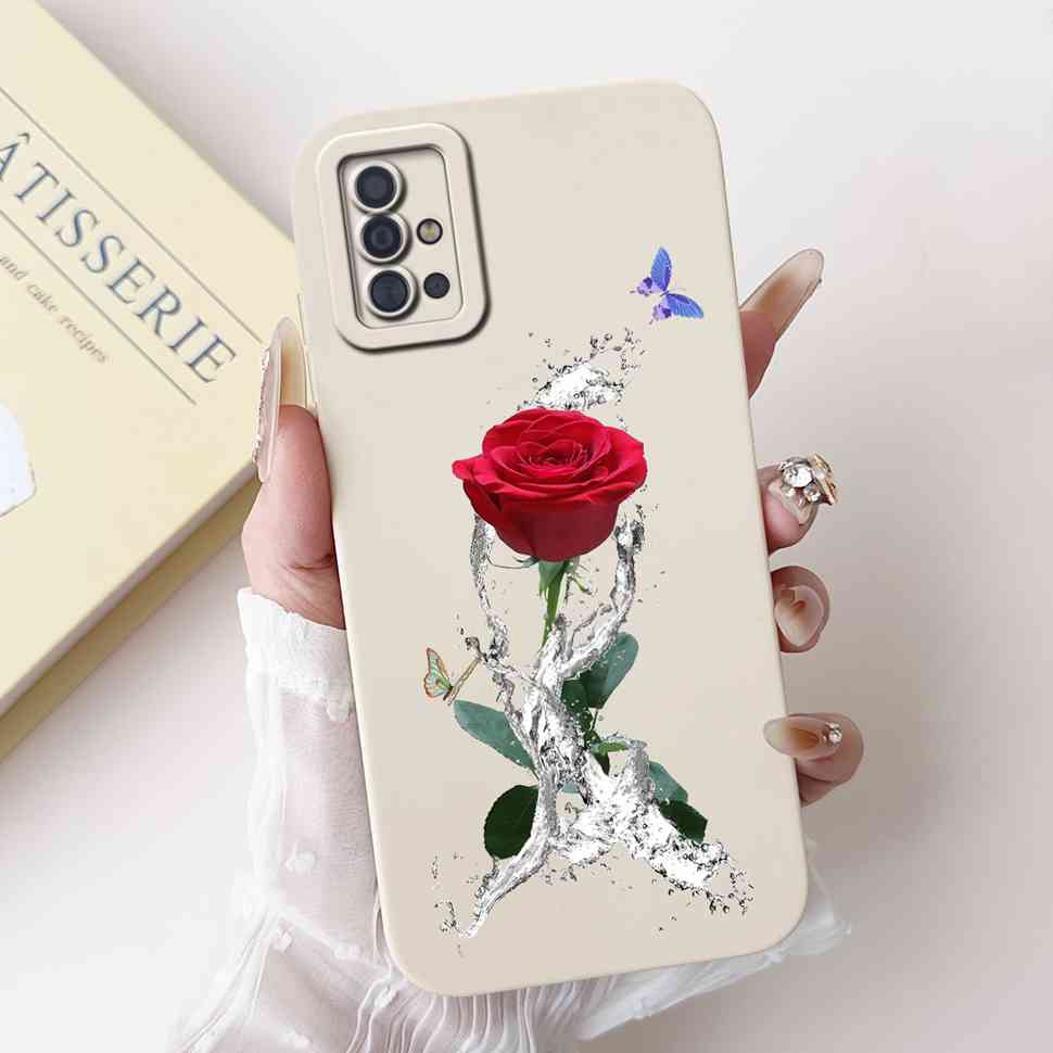 Für Samsung Galaxy A51 4G 6,5" Hülle SM-A515F Modisches Bemaltes Weiches Silikon TPU Cover Für Samsung A 51 SM-A515FN SM-A515X Bumper