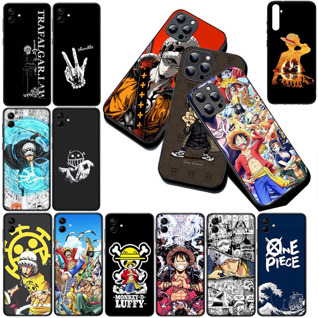 For Apple iPhone 16 14 15 Plus 11 Pro Max 16E ProMax + 16Plus 15+ 14+ Phone Cover Case Trafalgar D Water Law One Pieces Luffy