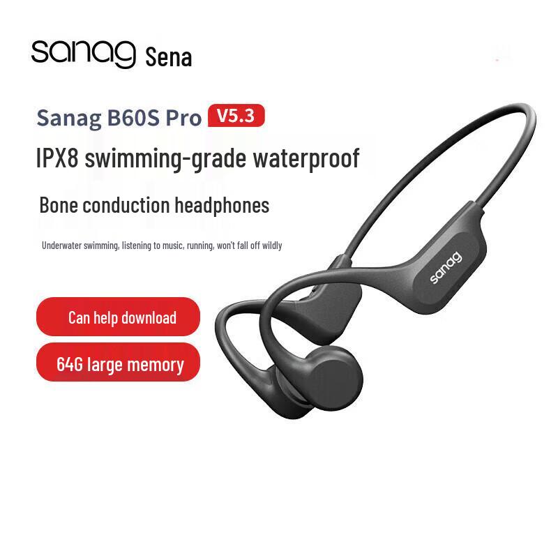 Sennu S-B60SPro Bone Conduction Bluetooth Sport Headset