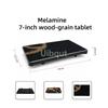 Melamine Rectangular Plate Japanese Tableware Plate Front Grilled Sushi Dish Sashimi Display Yakitori Dish Commercial BBQ Plates