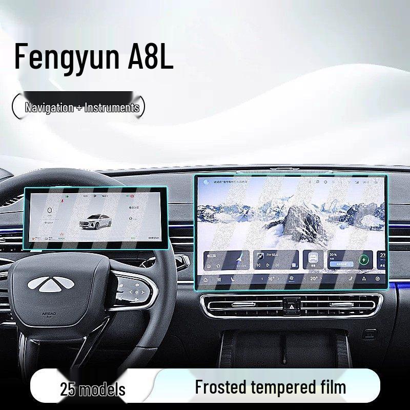 Chery Fengyun A8L Center Console Navigation Screen Protector