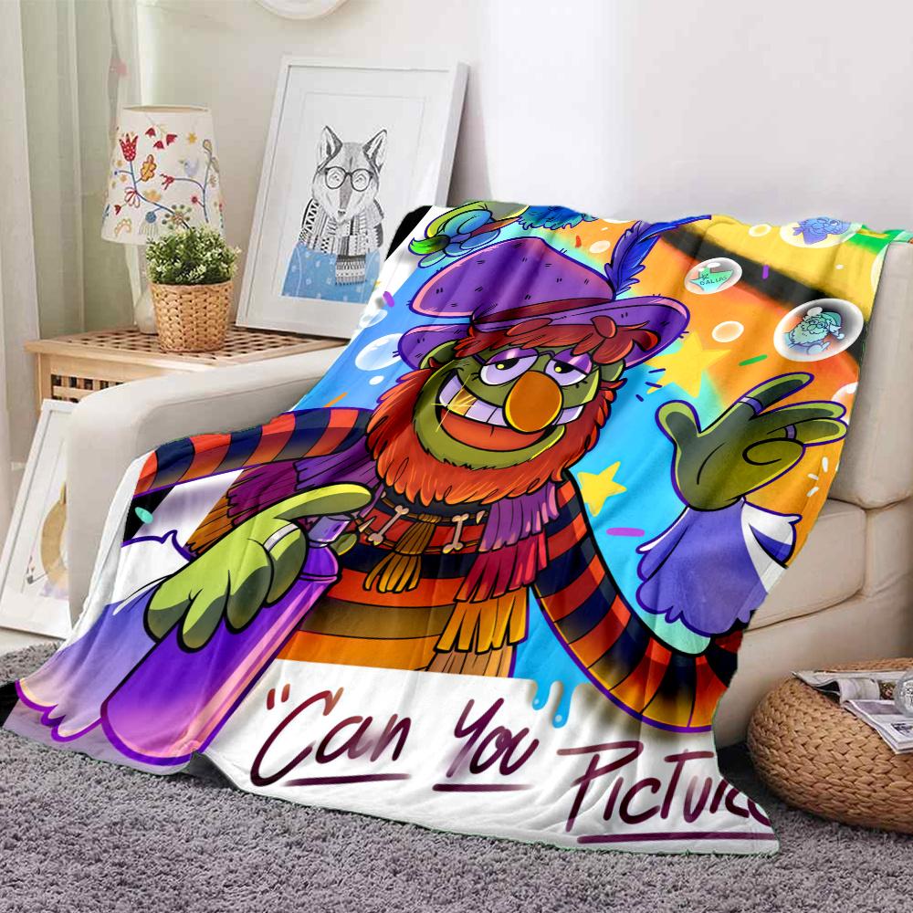 Muppets Blanket, High quality Comfortable for All Seasons, Home Decor, Warmth and Comfort