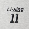 Li-Ning Comfortable Casual Simple Loose Round Neck Pullover Sweatshirt Unisex Sweatshirt Flower-Gray River-Stone-Gray AWDV397-2