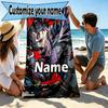 Custom Name Personalized Apex Legends Print Beach Towel, for Trip Camping Beach Party Home Decor, Birthday Gift for Family & Friends
