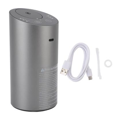 Car Aromatherapy Diffuser with Timer Low Noise Anti Leakage Aluminum Alloy Portable Waterless Car