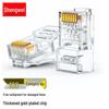 Shengwei RJ45 Cat6 Network Connector Crystal Head (100-Pack)