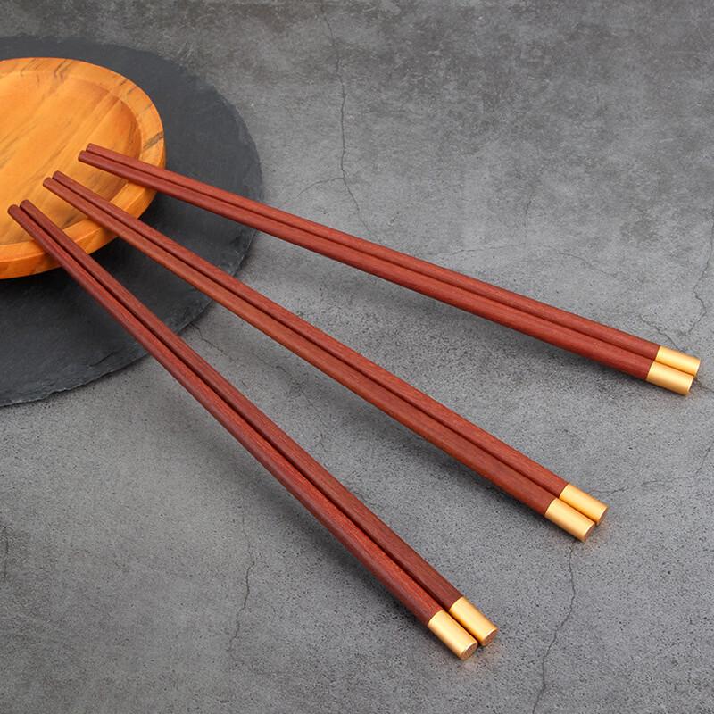 Jianmin Unpainted Solid Wood Chinese Style Gift Chopsticks