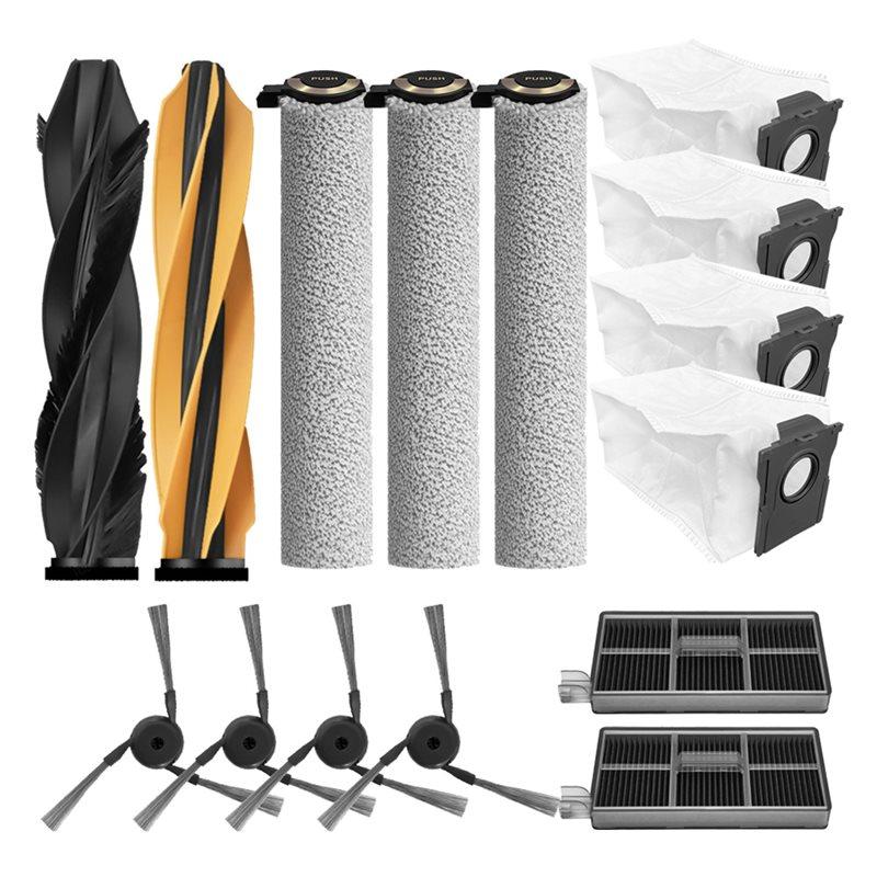 

Retail For Dreame Aqua10 Ultra Robot Vacuum Cleaner Replacement Parts- Main Side Brush Mop Cloth Filter Dust Bag Accessories