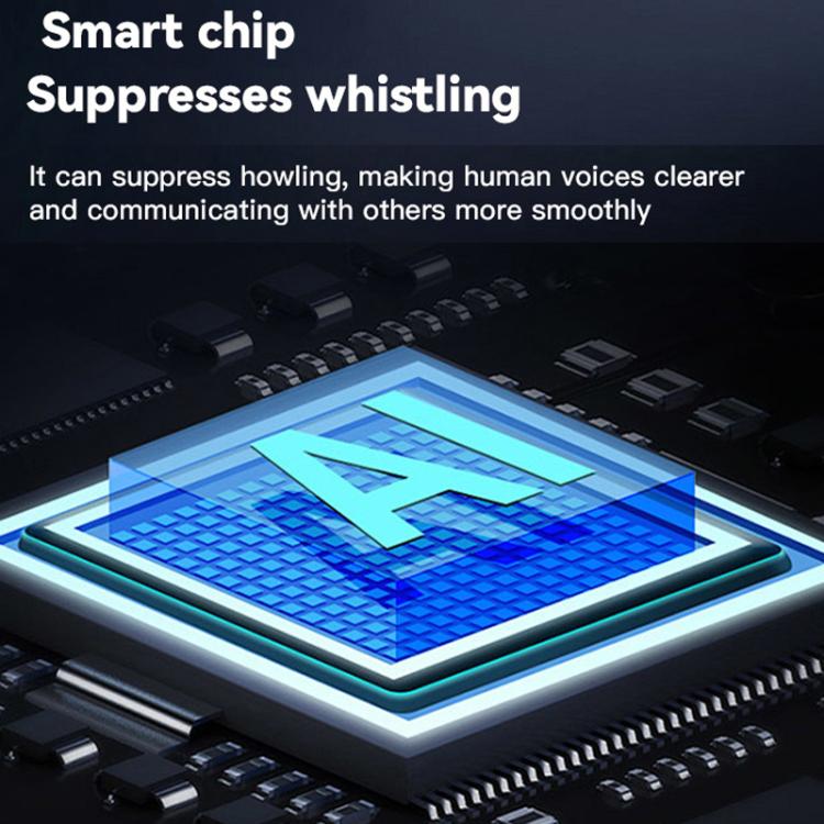 Neck-hanging 16-channel Bluetooth Hearing Aid Rechargeable Sound Amplifier for The Elderly