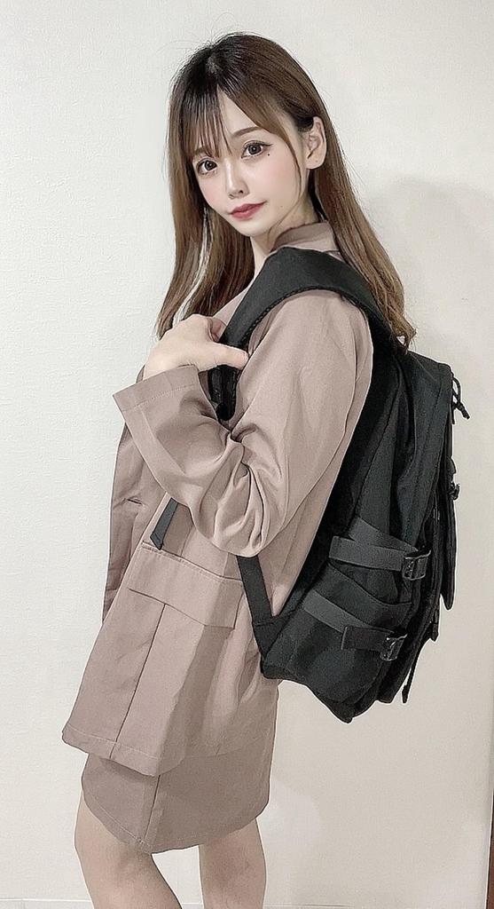 Affordable A Backpack for Perfect for with PC [monomark] Backpacks Korean-style Women, School, Storage. [Japanese Brand] [2024 Improved] (Black)