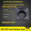 45° Internal/External Disposable Chamfering Tool: B45 Inner Hole SC12/SPMW090304