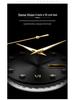 Men's Waterproof Luminous Quartz Watch with Leather Strap & Steel Band