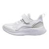Li Ning Kids Comfortable Versatile Non-Slip Wear-Resistant Low-Top Running Shoes Kids sneaker White Purple YKNU076-3